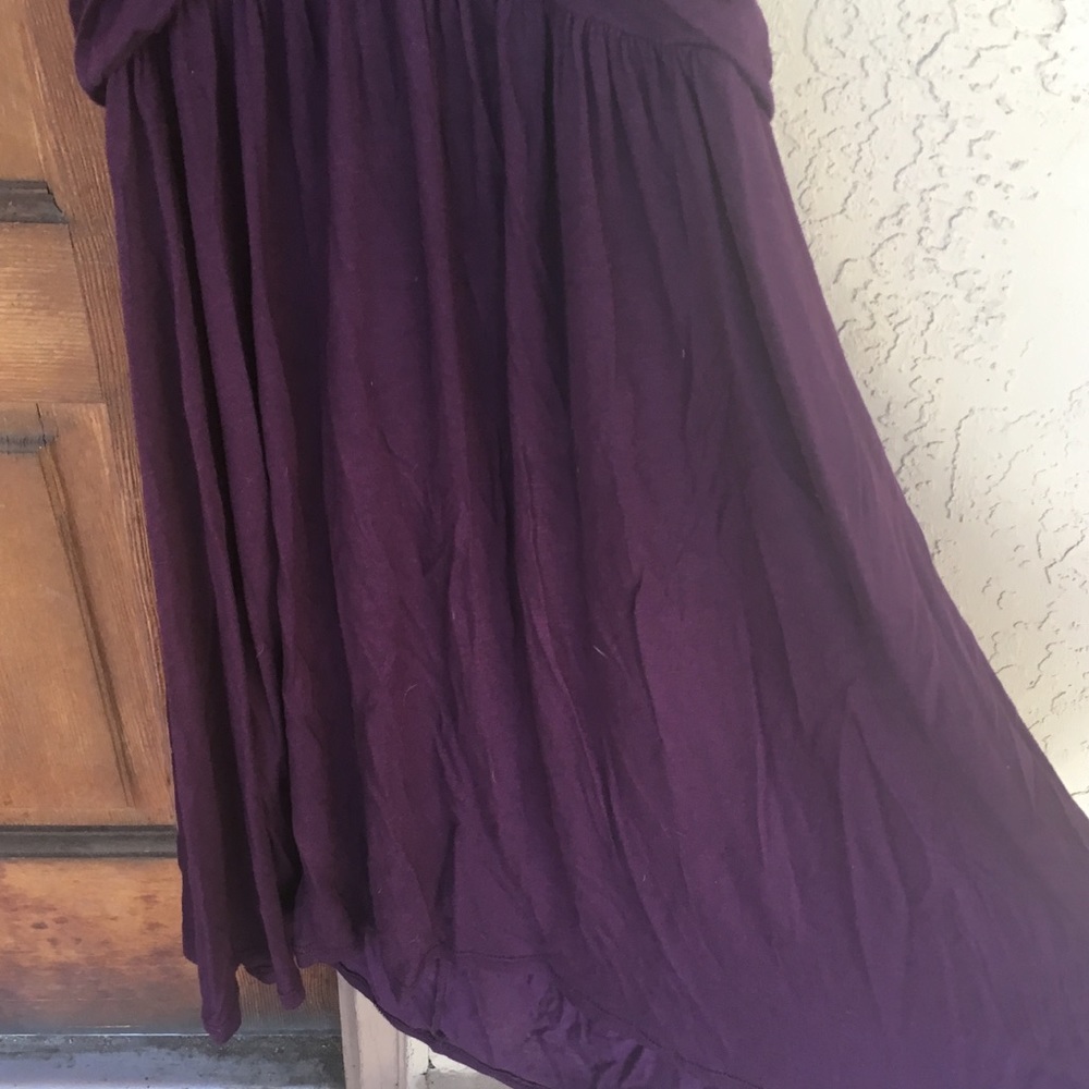 Purple Boho Halter Dress - Picture 5 of 5
